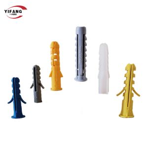 Buy cheap PE Screw Wall Plug 8*50 Plastic Expansion Anchor from wholesalers