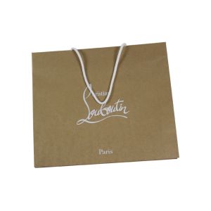 Buy cheap Luxprinters Silver Stamping Gift Bag With Handles Protective Varnish from wholesalers