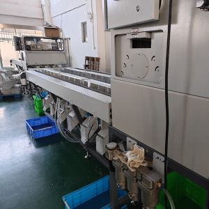 Buy cheap KM-TECHNOLOGY medium resolution camera grain sorting machine with touch screen product