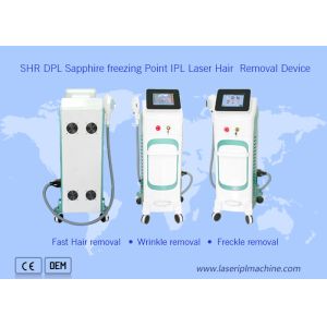 Buy cheap Shr Dpl Permanent Ipl Hair Removal Machine Sapphire Freezing Point from wholesalers
