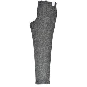 Buy cheap Grey Mix Mens Slim Fit Zipper Trousers Office Person Spring  Autumn Winter from wholesalers