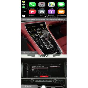 Buy cheap Ouchuangbo wholesale upgrade original car screen for 12.3 inch Porsche Cayenne 2018 android 9.0 OS 4GB+64GB from wholesalers