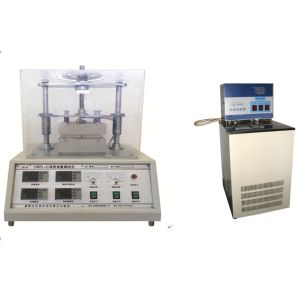 Buy cheap Desktop Thermal Conductivity Testing Equipment Plate Heat Flux Meter Method from wholesalers