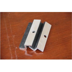 Buy cheap Steel Polished Solar Roof Mounting Systems , T66 Solar End Clamp from wholesalers