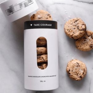 Buy cheap Food Grade Bio-Degradable Round Paper Tube With Window For Cookie Candy Stamping And Vanishing Printing Paper Can Packaging from wholesalers