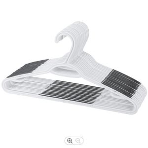 Buy cheap 42cm Non Slip Clothes Hangers , Striped Plastic Hotel Hangers from wholesalers