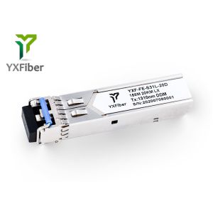 Buy cheap CWDM SMF 155Mbps 40km 60km 80km SFP Fiber Transceiver from wholesalers