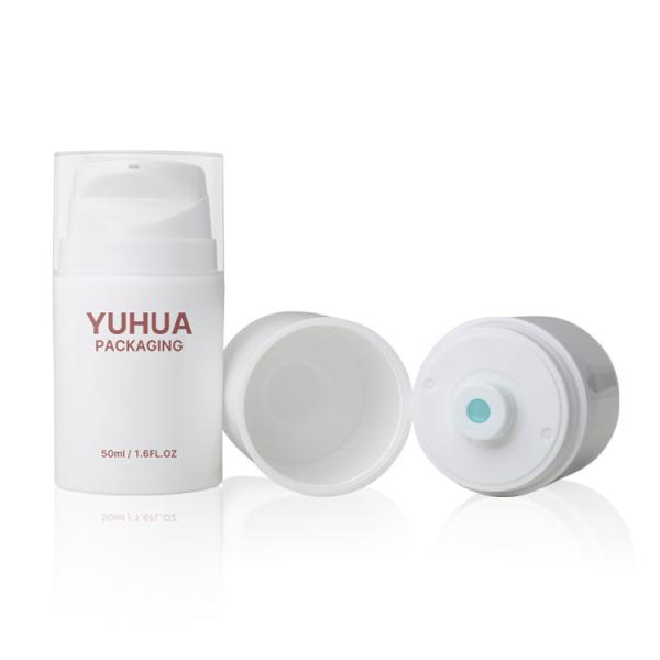 Buy cheap Customized Logo Cylinder PP Vacuum Pump Bottle For Cosmetic Packaging from wholesalers