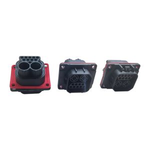 Buy cheap 2Pin Power Motorcycle Electrical Connector With 9Pin Signal from wholesalers