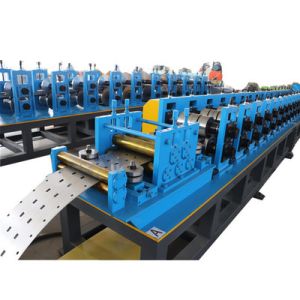 Buy cheap Advanced Shelf Panel Roll Forming Machine For Upright Racks With Punching And Cutting Systems from wholesalers