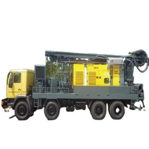 Buy cheap Diesel Power 400m Rotary Truck Mounted Drilling Machine from wholesalers