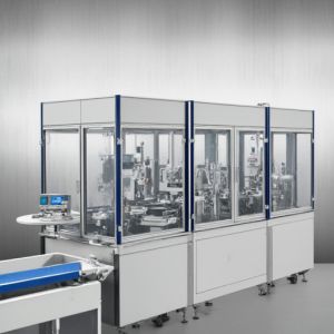 Buy cheap PLC Automated Cosmetics Assembly Machine Automated Cosmetic Packaging Assembly Machine from wholesalers