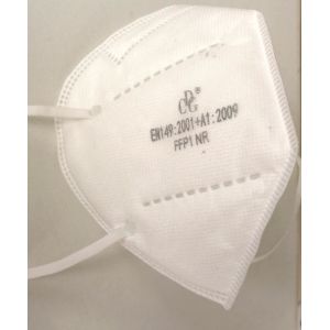 Buy cheap Disposable Folding Meltblown Earloop FFP1 Respirator Mask from wholesalers