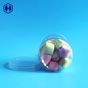 Buy cheap FDA 385ml Transparent Leak Proof Plastic Jar With Screw Cap from wholesalers