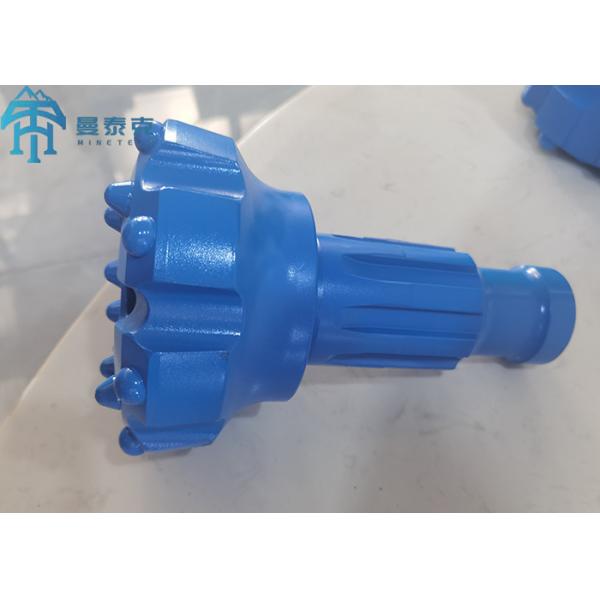 Corrosion Proof Blue Color Low Air Pressure DTH Drill Bit for Mining and Rock