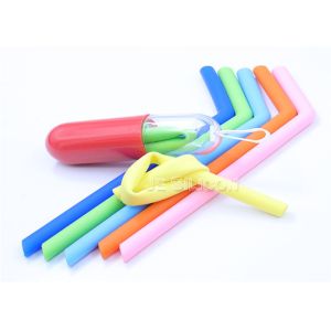 Buy cheap Electrical Insulation Silicone Collapsible Straw Dishwasher Safe Long Use Time from wholesalers