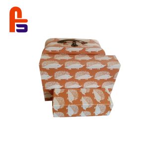 Buy cheap Custom Set CMYK Color Appearance With Stable Handle Cardboard Gift Boxes from wholesalers