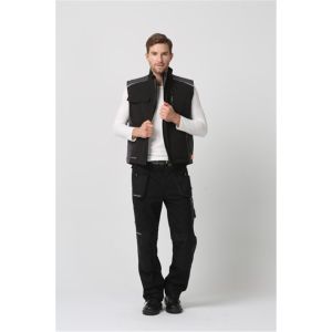 Buy cheap Velcro Fastener Cold Weather Work Body Warmer , 320gsm Cold Weather Vest For Men from wholesalers