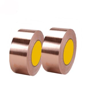 Buy cheap Thickness 0.08mm Conductive Waterproof Copper Foil Tape product