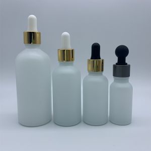 Buy cheap 120ml 150ml Frosted Glass Serum Bottle With Pipette from wholesalers