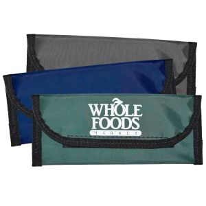 China FOLDING LAMINATED NYLON BAG WITH HOOK AND RING SEAL BANK BAG - CAN BE MADE TO ORDER on sale