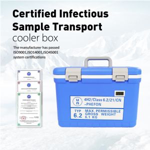 UN3373 Biological Infectious Substance Transport Container Certified For Safe