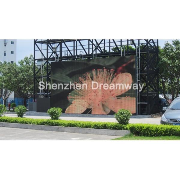 7500 nits P16 Outdoor LED Screen Rental with 1R1G1B Epistar LED Chip