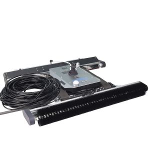 Buy cheap Rotating Brush Head Solar Panel Cleaning Machine with Water Fed Pipe Remote Control System from wholesalers