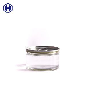 Buy cheap Airtight Leak Proof Transparent Pet Easy Open Cans Plastic / Pet Easy Open Can For Sauce from wholesalers