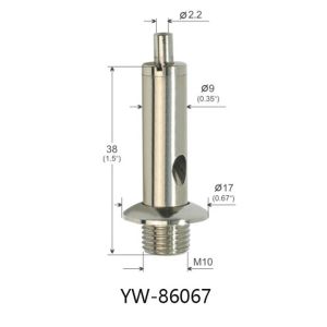 Buy cheap Adjustable Wire Gripper 11mm Thread Nickel / Chrome Surface YW86066 from wholesalers