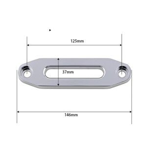 Buy cheap Jeep Emergency Self Recovery Winch Rope Fairlead Red Durable 4000 Lbs from wholesalers