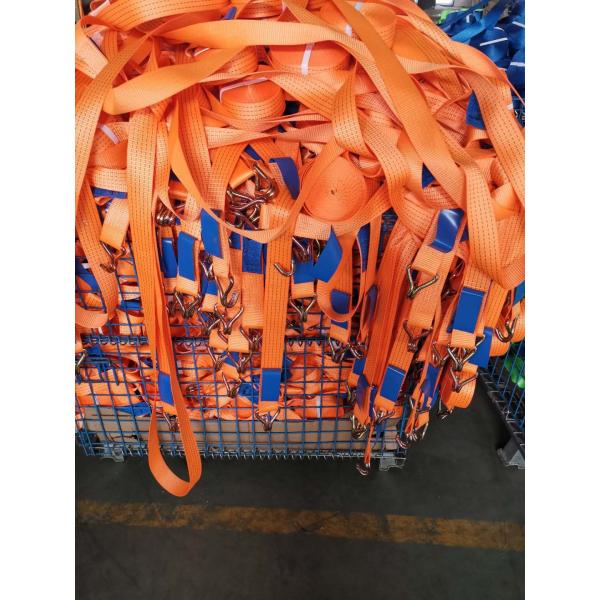 Quality 50mm 5t Ratchet Tie Down , Ratchet Lashing Accroding To En12195-2standard for sale