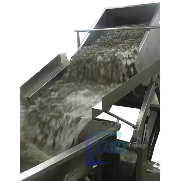 Practical 2200W Shrimp Processing Machine With Electric Lifting