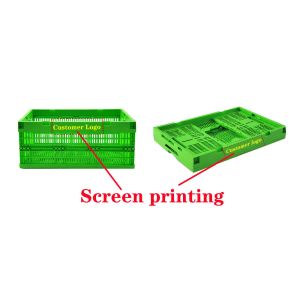 Buy cheap Supermarket Agriculture Basket Foldable Plastic Storage Crate for Fruits and Eggs from wholesalers