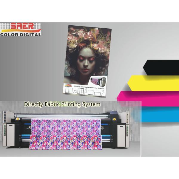 Easy Operate Custom Sublimation Printing Machine For Fabric With 3 Epson 4720