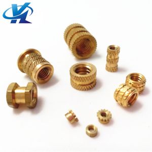 Buy cheap Round threaded brass insert cnc nuts blind 8mm knurled nut m3 m4 m6 m8 m10 42mm brass thread insert nut from wholesalers