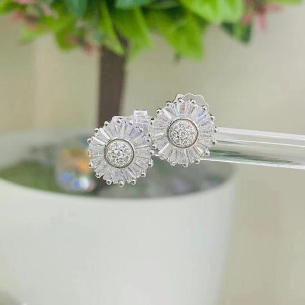 Quality Butterfly Dangle Silver 925 Sterling Earrings 2.14g Lightweight for sale