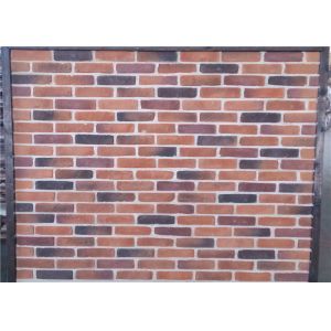 Buy cheap Naturally Artificial Fake Brick Panels Outside Environmental Friendly from wholesalers