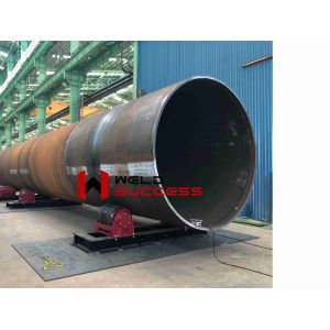 China 100 T Automatic Conventional Tank Turning Rolls  With Siemens System Control Cabinet on sale