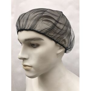 Buy cheap Black Disposable Bouffant Caps , Disposable Hair Net Caps Mob Elastic Free Size from wholesalers