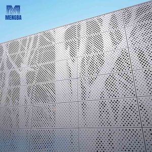 Buy cheap Customized Aluminium Curtain Wall Punched Plate Cladding Facade from wholesalers