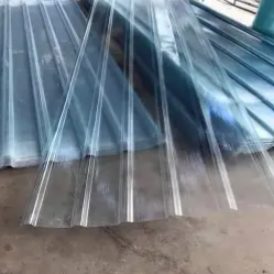 Buy cheap Anti Aging FRP Daylighting Sheet Tiles Weather Resistant High Light Transmittance from wholesalers