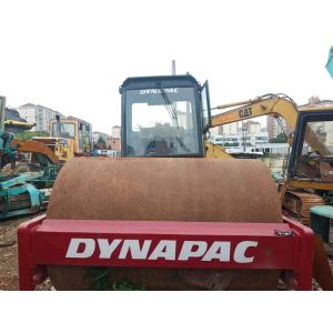 DYNAPAC Single Drum Tire Roller 300KW Diesel Engine Road Roller for Construction