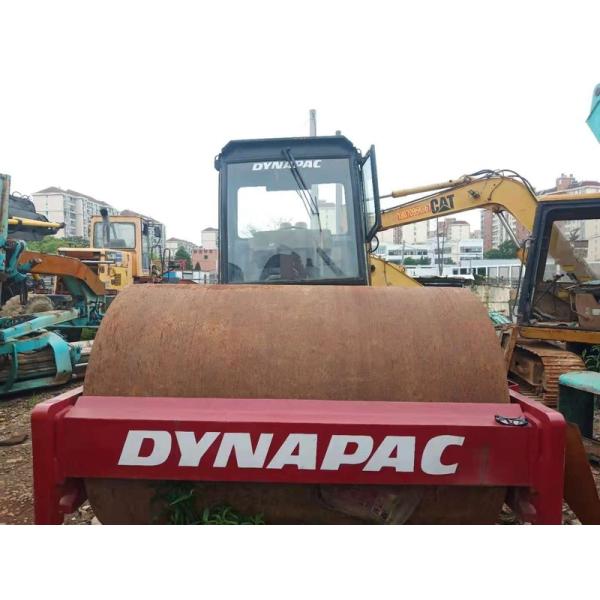 DYNAPAC Single Drum Tire Roller 300KW Diesel Engine Road Roller for Construction Works
