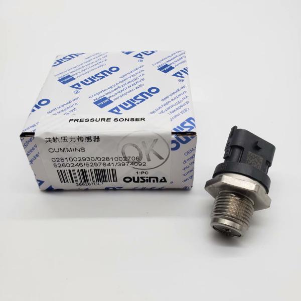 OUSIMSA 0281002930 0281002706 5260246 5297641 3974092 Common Rail Fuel Pressure