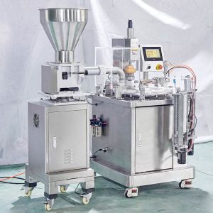 Buy cheap Full Automatic Boat Tart Chinese Process Equipment Egg Base Shell Pie Crust Machine -Egg with Feeder from wholesalers