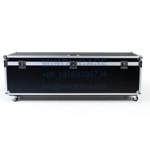 Buy cheap Aluminum Fireproof Plywood Utility Flight Case With Wheels Latches Road from wholesalers