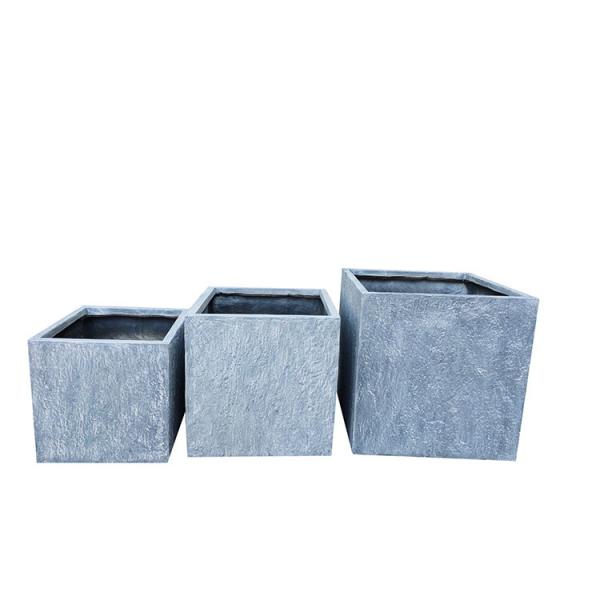 Buy cheap Round Fibre Clay Pots Frost Resistant Waterproof For Garden from wholesalers