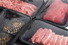 Buy cheap Desktop Modified Atmosphere Control Precise Gas Injection DQ400T-E Tray Sealing Machine Keeping Food Fresh from wholesalers