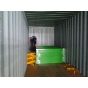 Buy cheap H6’/1830mm*W9.5’/2900mm weld infill mesh2"*4"*9ga/3.60mm temporary construction fence panels powder coated blue from wholesalers